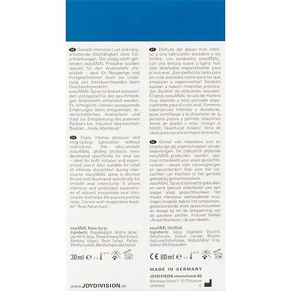 Set Lubrifiant Pentru Începători Anal Ușor