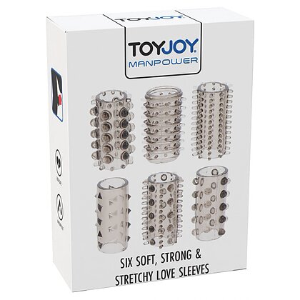 Set Manșoane Power Penis Sleeve Negru