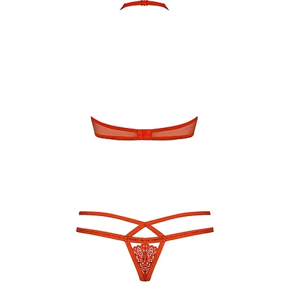 Set Obsessive 838-SET Roșu S-M