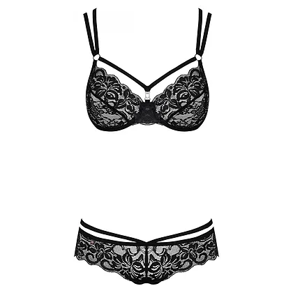 Set Obsessive 860-SET Negru S-M