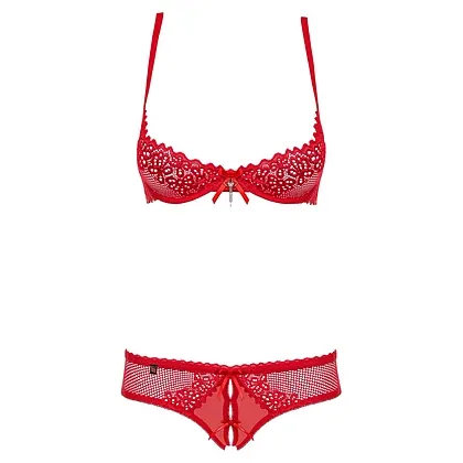 Set Obsessive Alabastra Roșu 2XL