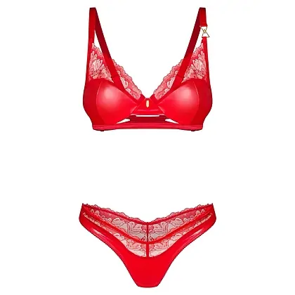 Set Obsessive Aliosa 2 Piese Roșu L-XL