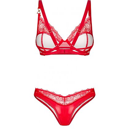 Set Obsessive Aliosa 2 Piese Roșu L-XL