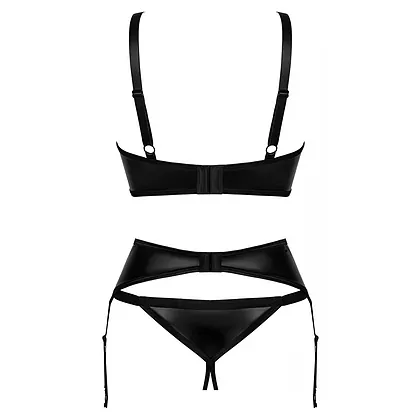 Set Obsessive Armares 3 Piese Negru XS-S