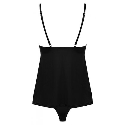 Set Obsessive Bella Rou Top Negru M-L