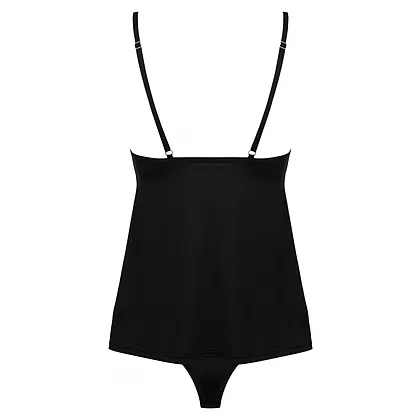 Set Obsessive Bella Rou Top Negru M-L