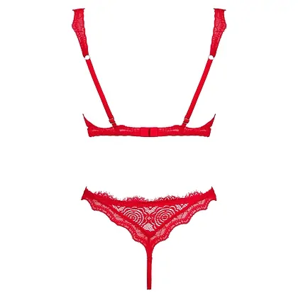 Set Obsessive Bergamore Roșu XS-S