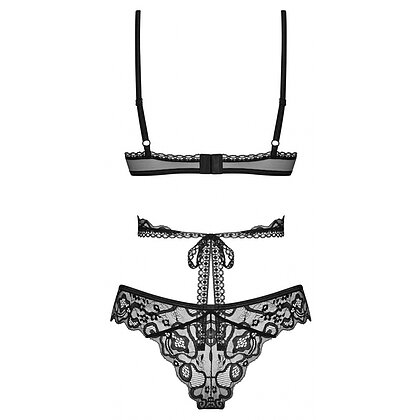Set Obsessive Blomentis 2 Piese Negru M-L