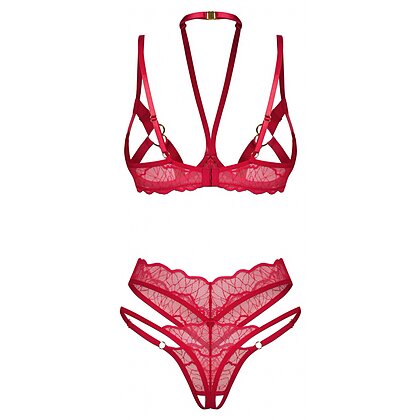 Set Obsessive Cupide Desir Roșu L-XL