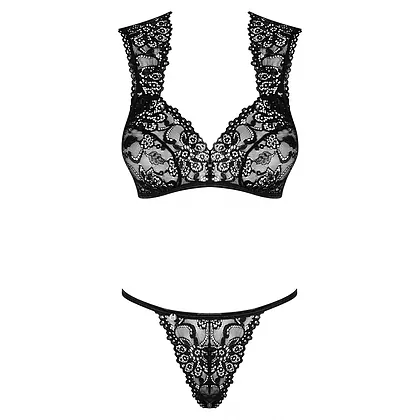 Set Obsessive Elisetta Negru S-M