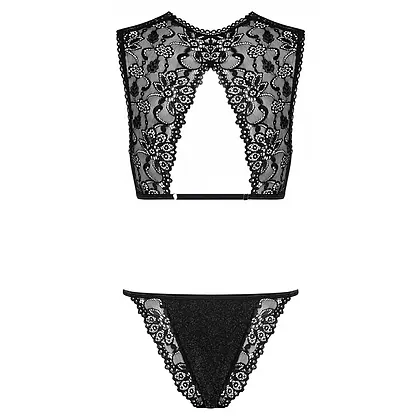 Set Obsessive Elisetta Negru L-XL