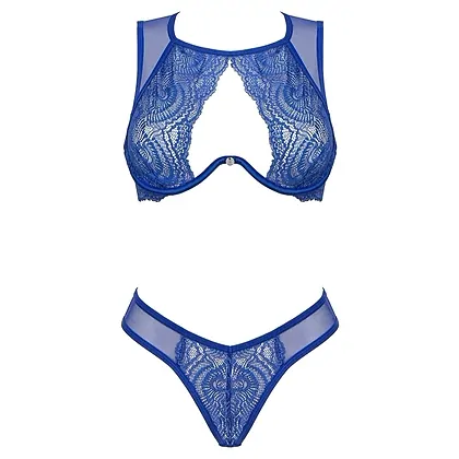 Set Obsessive Giselia Albastru XS-S