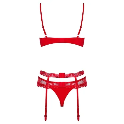 Set Obsessive Heartina Roșu S-M