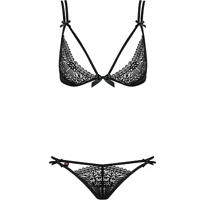 Set Obsessive Intensa Negru S-M