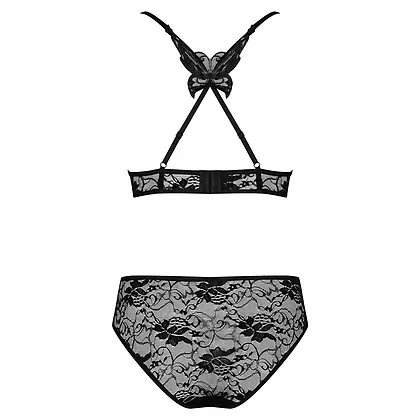 Set Obsessive Kokietta Negru L-XL