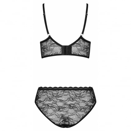 Set Obsessive Laurise Negru L-XL