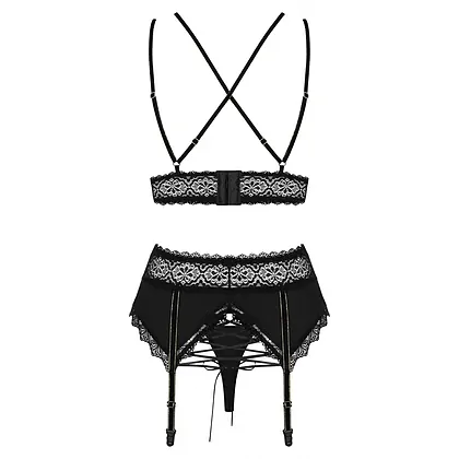 Set Obsessive Lolitte Negru S-M