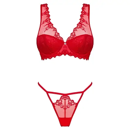 Set Obsessive Lonesia Roșu S-M