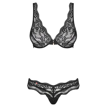 Set Obsessive Luvae Negru S-M