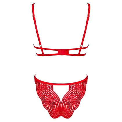 Set Obsessive Mellania Roșu L-XL