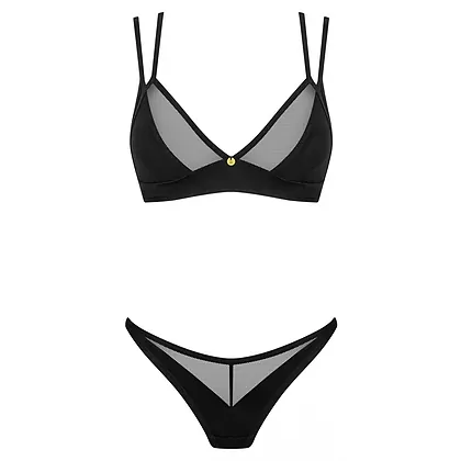 Set Obsessive Nesari 2 Piese Negru M-L