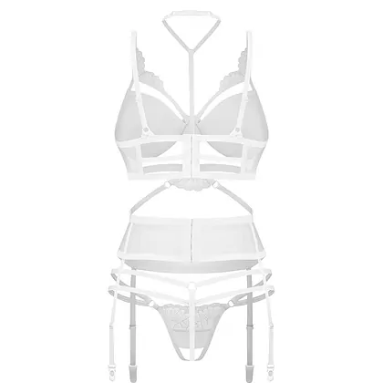 Set Obsessive Premisis Alb S-M