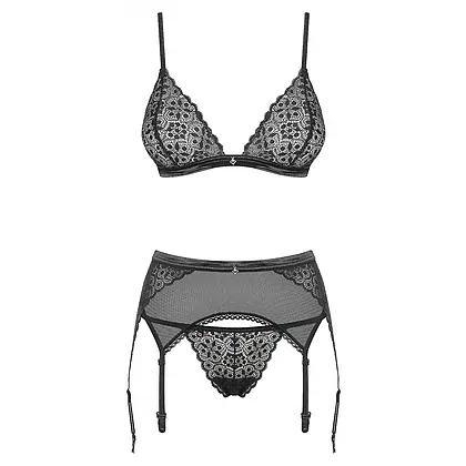 Set Obsessive Shibu Negru S-M