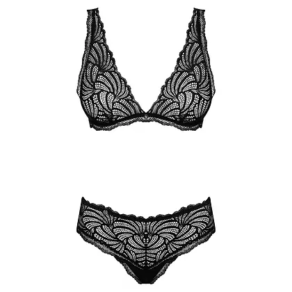 Set Obsessive Sweetia Negru S-M