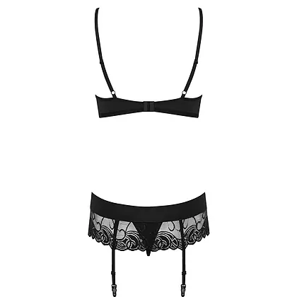 Set Obsessive Wonderia Negru S-M