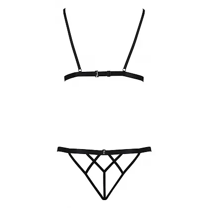 Set Passion Diabolină Negru 2XL-3XL