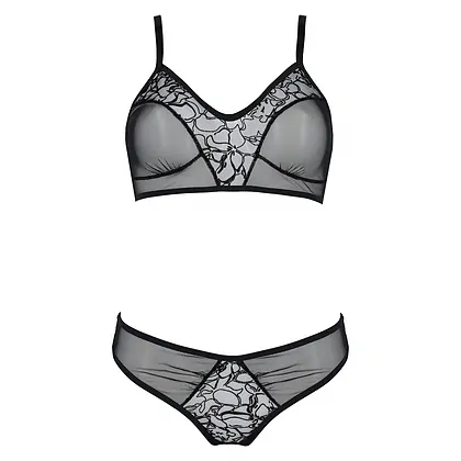 Set Passion Eco Primulă Bikini Negru S-M