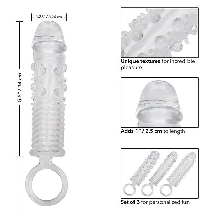 Set Prelungitoare Textured Extension Transparent