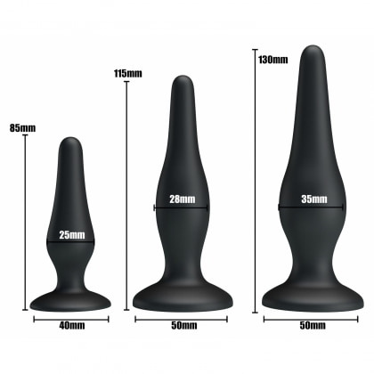 Set Pretty Love Mini Anal Negru