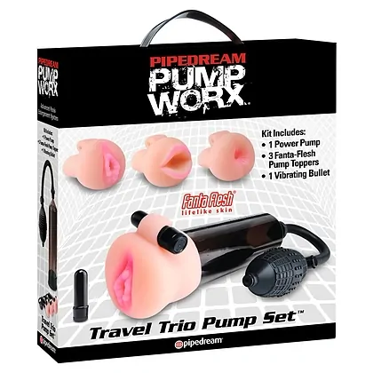 Set Pump Worx Travel Trio Pump