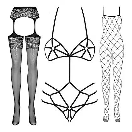 Set Seducător Noir: Kit Complet pentru Jocuri de Rol