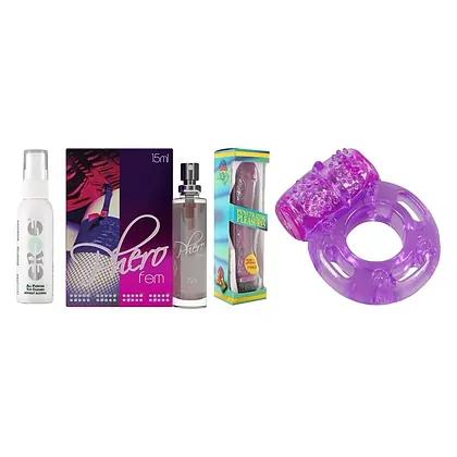 Set Seducție Totală: Kit Intens Mov