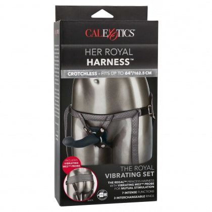 Set Strap-On The Royal Vibrating Negru