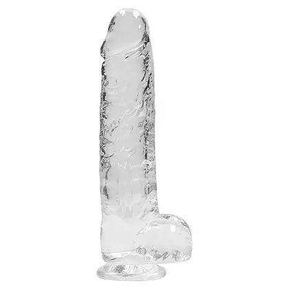 Shots 23 cm Realistic Dildo Transparent