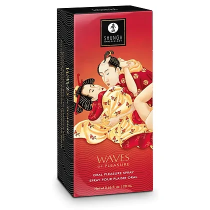Shunga Waves Of Pleasure — Spray Căpșuni Spumante 20 ml