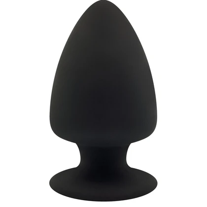 SILEXD Plug Anal Premium L – silexpan Ø7.2 cm Negru