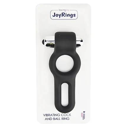 Silicone Vibrating Ring Negru