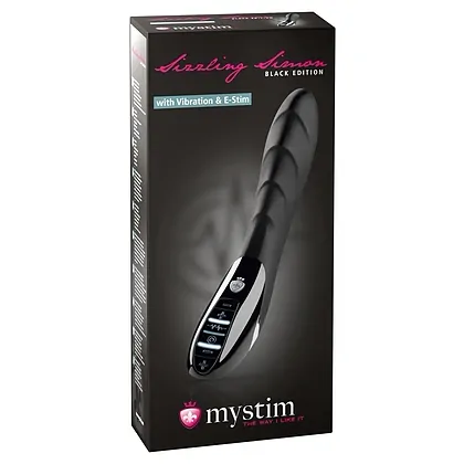 Sizzling Simon Estim Vibrator Negru