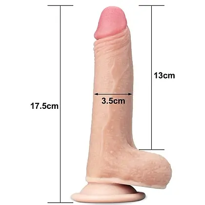 Sliding Skin Cu Ventuză 17.5cm