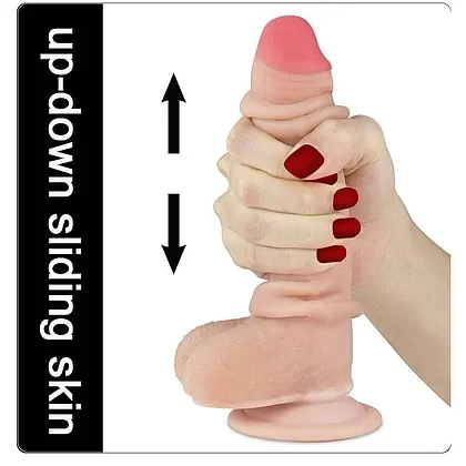 Sliding Skin Cu Ventuză 17.5cm