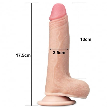 Sliding Skin Cu Ventuză 17cm