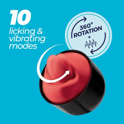 Slurpy Crushious Masturbator Automat 2 în 1 Alb