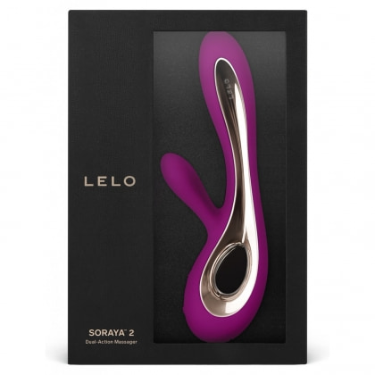 Vibrator Rabbit Lelo Soraya 2 cu Două Motoare Mov