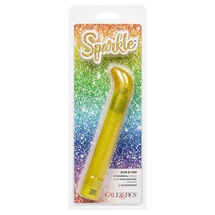 Sparkle Slim G-Vibe Vibrator Galben