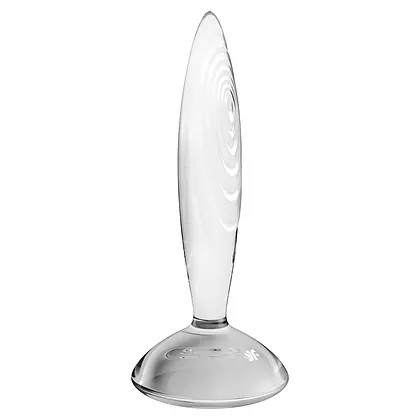 Sparkling Crystal Glass Dildo Transparent