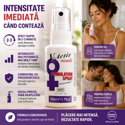 Spray De Stimulare Feminină V-Activ 50 ml
